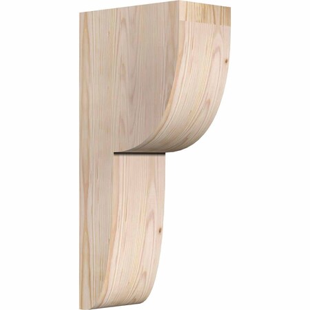 Ekena Millwork Crestline Smooth Corbel, Douglas Fir, 5 1/2"W x 10"D x 22"H COR06X10X22CRE00SDF